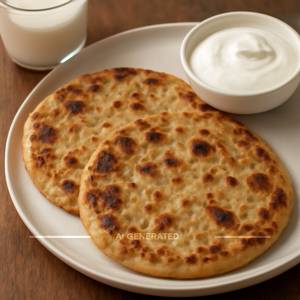 Dahi Aloo Paratha [2 Pieces]