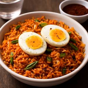 Egg Schezwan Rice