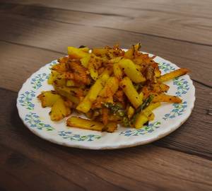 Hara Mirch Aloo Bhujiya