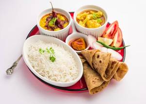 Rice thali