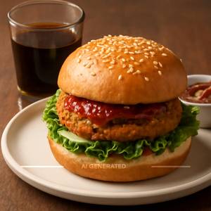 Schezwan Burger