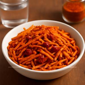 Tikhat Potato Chiwda 200G (Red, Spicy)