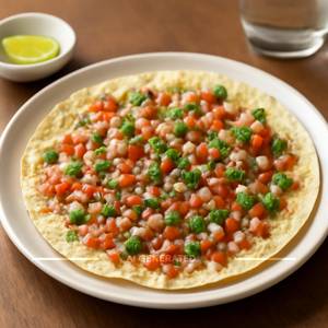 Roasted Masala Papad