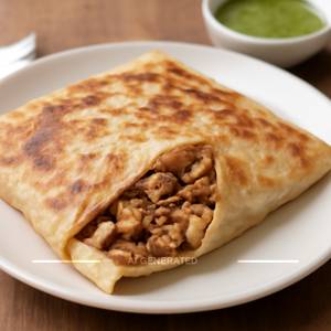 Chicken Baida Roti [1Pcs]