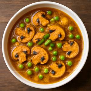Mushroom Matar Masala