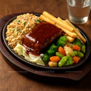 Veg sizzler
