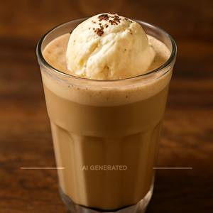 Cold Coffee With Ice Cream