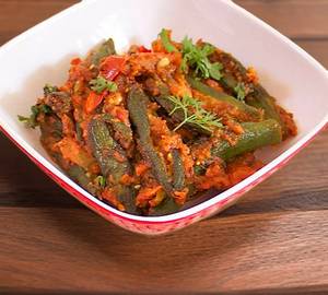 Dry Mango Powder ( Okra ) Bhindi Bhujia