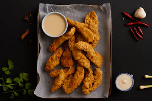 Chicken Strips 9pcs + 1 Cd + Ketchup