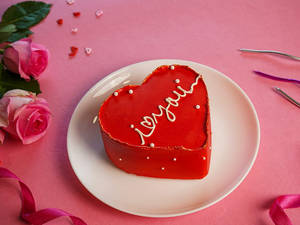 Valentine’s Special Heart Cake