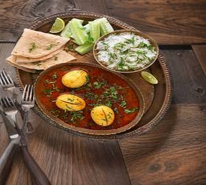 Egg thali