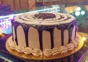Coffee chocolate cake