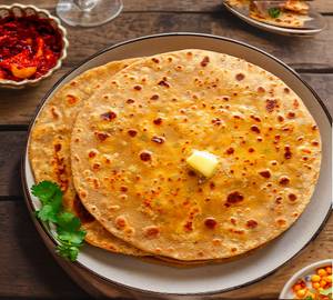 Paneer paratha
