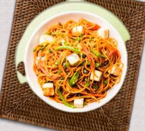Paneer noodles