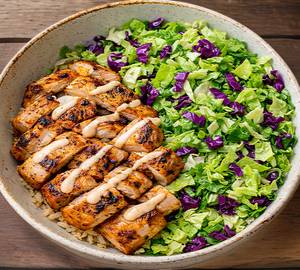 Chicken Bowl With Salad [Spicy]