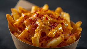 Cheesy Masala Fries