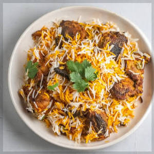 Chicken biriyani