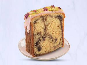 Valentine's Marble Loaf Cake