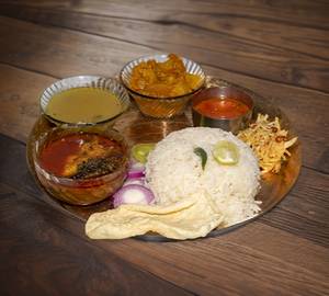 Rohu Fish Thali