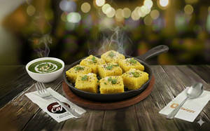 Fried Dhokla