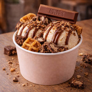 Kitkat Sundae