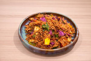 Vegetable Mongolian Style Rice