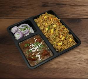 Special Fried Rice + Veg Manchurian Greavy