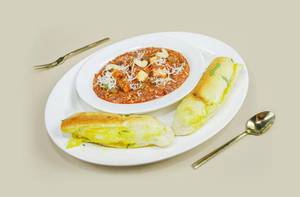 Special Red Ghotala Pav Bhaji [300 ml, 2 Pav]