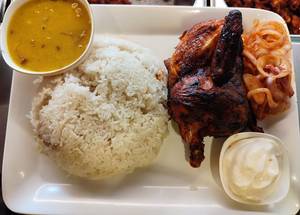 Ghee Rice With Grill Chicken