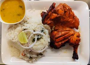 Ghee Rice & Tandoori Chicken