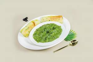 Green Pav Bhaji [300 ml, 2 Pav]
