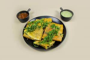 Aloo Palak Dosa