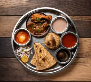 Chicken thali