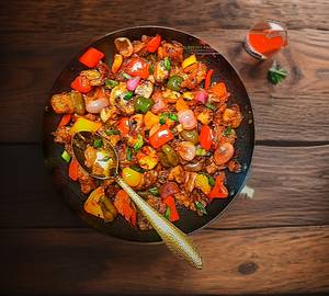 Chilly Mushroom (Dry)