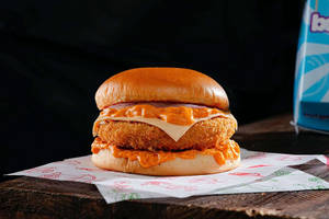 Aloo Tikki Cheese Burger Nong