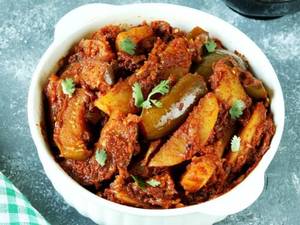 Aloo Baingan Tadka