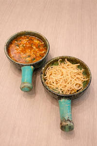 Chicken Man Chow Soup With Crispy Noodles