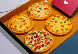 4 Veg Pizza Combo [7 Inches]