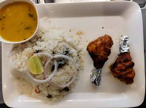 Ghee Rice & Kalmi Kabab