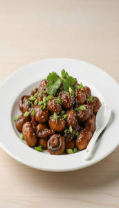 Mushroom Oriental Pepper Salt Or Chilli Garlic