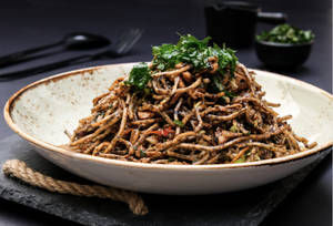 Udon Noodles In Singapore Chili