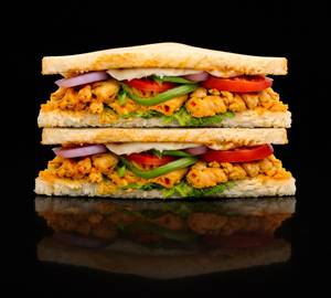 Chicken chunks sandwich