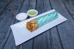 Masala Chaap Rumali Roll