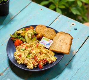 Paneer Bhurji Breakfast