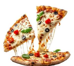 Spicy veg pizza. (Fresh)