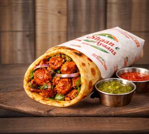 Chicken Nawabi Tikka Roll