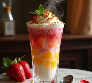 Creamy fruit falooda