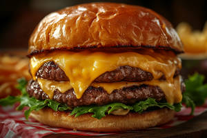 Chicken tower burger