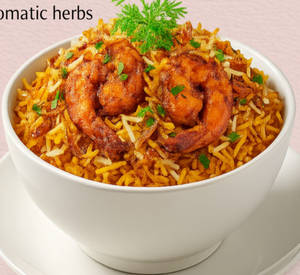 Spicy Prawn Biryani