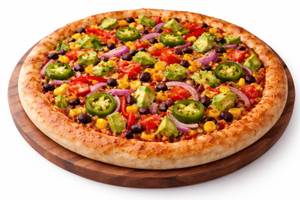 Mexican veg pizza